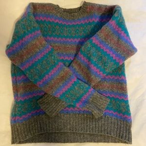 VINTAGE real wool sweater